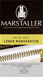 Mobile Screenshot of marstaller.de